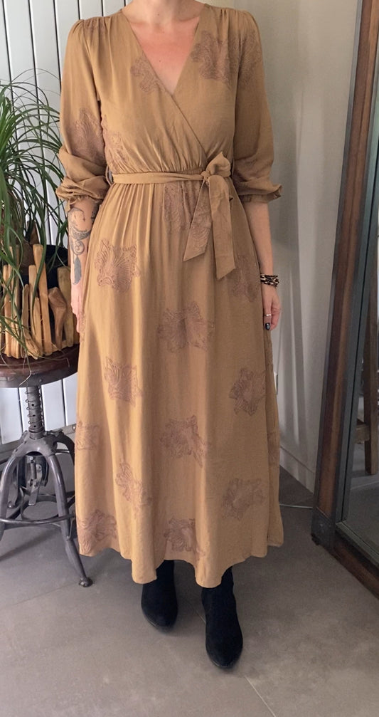 Robe Sienna taupe
