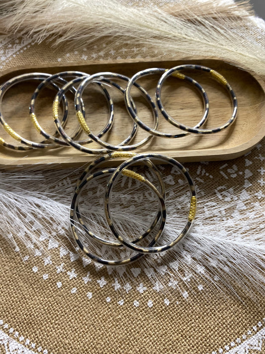 Jonc Bouddhiste Léo (Lot de 3)