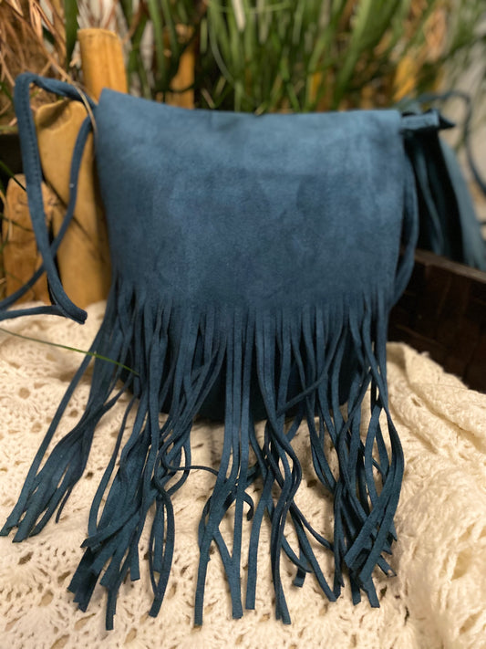 Pochette Loli bleu canard