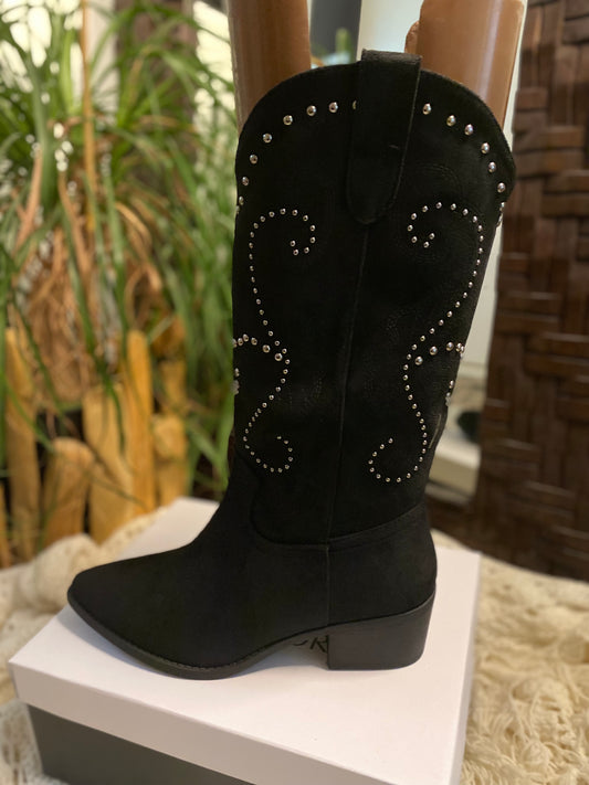Bottes Cyntia noires