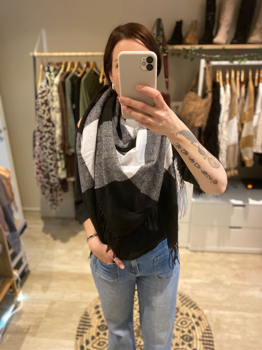 Echarpe Caro (Existe en noir ou camel)