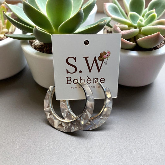 Créoles Animal (dispo en Léo ou serpent gris)